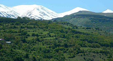 Posof'ta bahar görsel şölene dönüştü