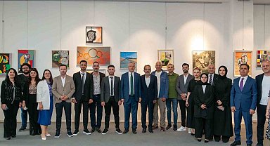 "2024 Mezunları Resim Sergisi" açıldı