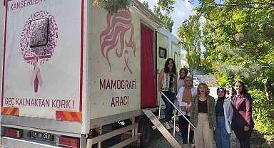 "Mobil Mamografi Aracı" Bulanık'ta