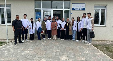 Sessiz tehlike hipertansiyona dikkat çekmek için Güllüce köyünde etkinlik yapıldı