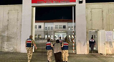 Suç makinası kadın Üzümlü'de yakalandı