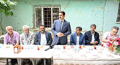 Taşkın, Hasırcılar Mahallesi sakinleriyle buluştu