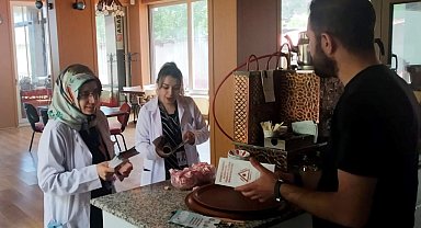 Tunceli'de Kırım Kongo Kanamalı Ateşi Hastalığı ile ilgili bilgilendirme çalışmaları