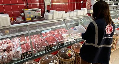 Tunceli'de, tarifeye uymayan kasaplara ceza kesildi