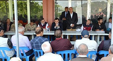 Ulukale dutu üreticilerine yüzde 50 hibeli hasat filesi desteği