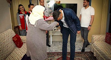 Vali Ali Çelik, şehit annelerini ziyaret etti