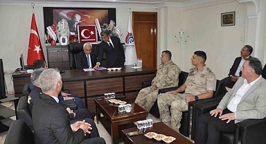 Vali Avni Çakır'dan belediye başkanlarına ziyareti