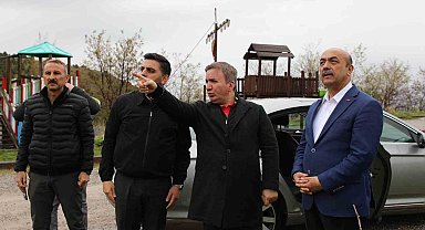 Vali Aydoğdu, Ergan Dağında incelemelerde bulundu