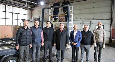 Vali Aydoğdu, Erzincan İl Özel İdaresi'nde incelemelerde bulundu