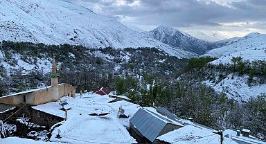 Van'a mayıs ayında lapa lapa kar yağdı