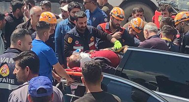 Van'da trafik kazası: 1 yaralı