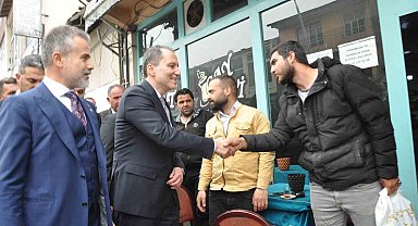 Yeniden Refah Partisi Genel Başkanı Fatih Erbakan'dan Eleşkirt'e 'teşekkür' ziyareti