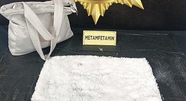 Yolcu otobüsünde 1 kilogram Metamfetamin ele geçirildi