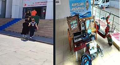 72 saatlik kamera görüntüsü izlenerek hırsızlar yakalandı