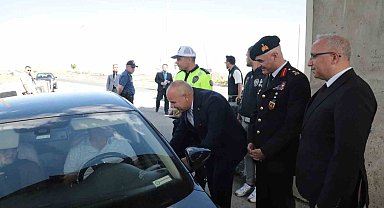 Ağrı'da bayram öncesi trafik denetimi yapıldı