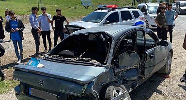 Ağrı'da trafik kazası: 4 yaralı
