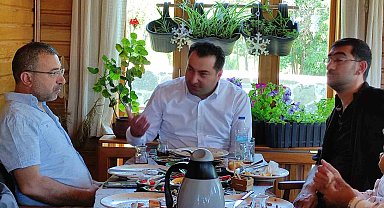 Ardahan Kent Konseyi Başkanı Taştan, basınla buluştu