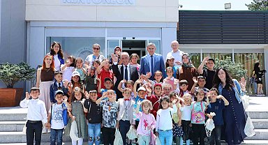 Atatürk üniversitesine miniklerden anlamlı ziyaret