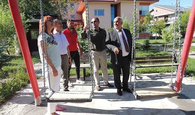 Aziziye Belediyesinden devlet korumasındaki çocuklara park desteği