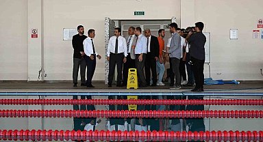 Başkan Taşkın, Sosyal Yaşam Merkezi'nde incelemelerde bulundu