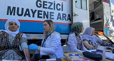 Bitlis'te Kürtçe ve Türkçe anonslu sağlık taraması