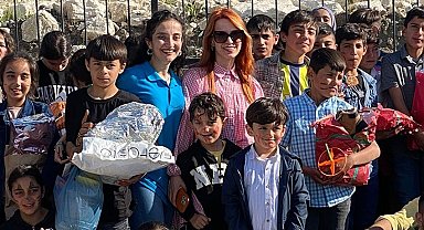 Çelikli köyü okulunda anlamlı etkinlik