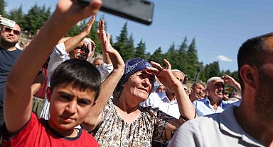 CHP Genel Başkanı Özel, Doğanşehir ilçesini ziyaret etti