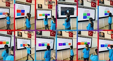 Çocuklar oynayarak öğreniyor