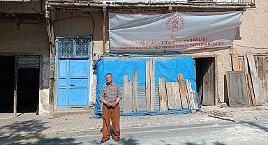 Cumhuriyet Tepesi altında ilk restorasyon