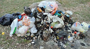 Doğa harikası Cennet ve Cehennem Vadisi çöplüğe döndü