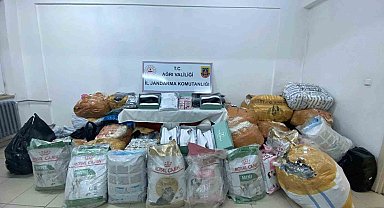 Doğubayazıt'ta 638 bin TL değerinde gümrük kaçağı malzeme ele geçirildi