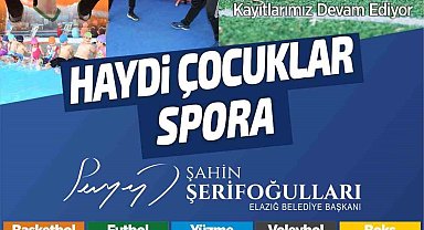 Elazığ Belediyesinden ücretsiz yaz spor kursları
