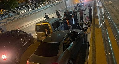 Elazığ'da düğün konvoyunda kaza: 3 yaralı