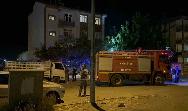 Elazığ'da evini yakmaya çalışan şahıs polis tarafından ikna edildi