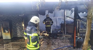 Elazığ'da korkutan yangın