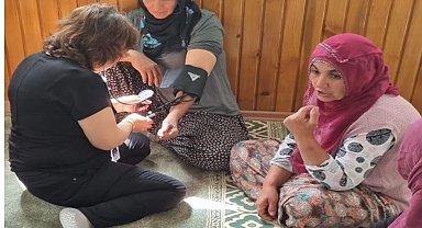 Elazığ'da sağlık taramaları sürüyor