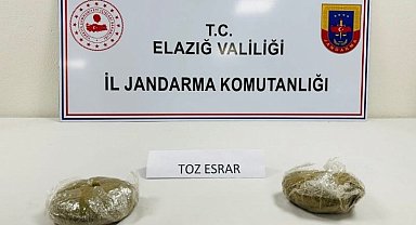 Elazığ'da uyuşturucu operasyonu