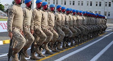 Erzincan'da jandarma komandolar gösterisiyle nefes kesti