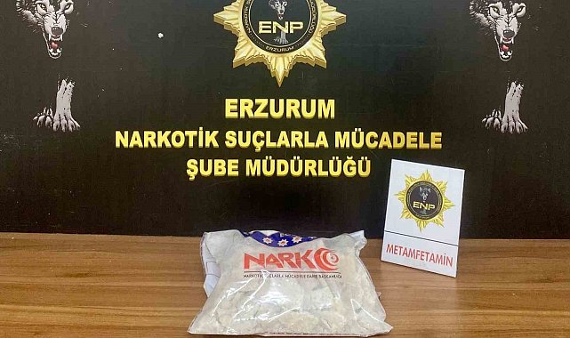 Erzurum polisinden uyuşturucu operasyonu