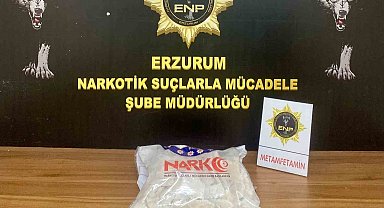 Erzurum polisinden uyuşturucu operasyonu