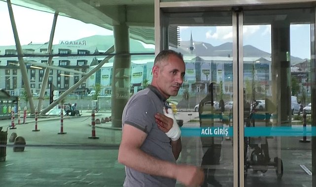 Erzurum'da acemi kasaplar hastanelere koştu