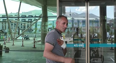 Erzurum'da acemi kasaplar hastanelere koştu