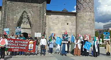 Erzurum'da sessiz yürüyüşte 32. hafta