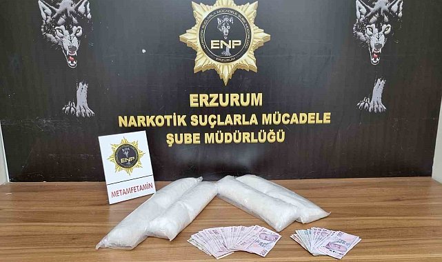 Erzurum'da uyuşturucu operasyonu