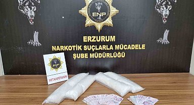 Erzurum'da uyuşturucu operasyonu