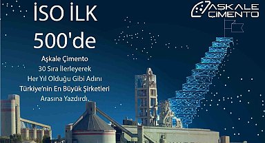 Erzurum'un Türkiye'ye attığı imza: Aşkale Çimento yine ilk 500'de
