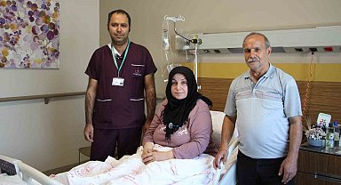 Eşinin kardeşine böbreğini verip hayatını kurtarmıştı, şimdi kendi hayatını kurtardı