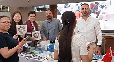 ETÜ Türk ve Kazak Üniversiteleri tanıtım fuarına katıldı