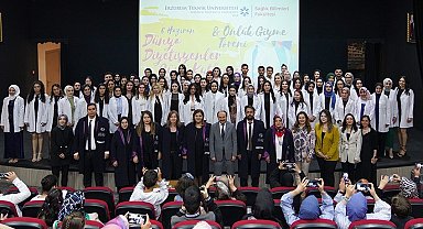 ETÜ'de önlük giyme heyecanı yaşandı