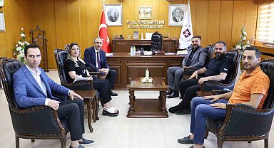 FHGC yönetimi, Rektör Göktaş ile bir araya geldi